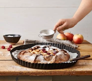 Apfel-Himbeer-Tarte